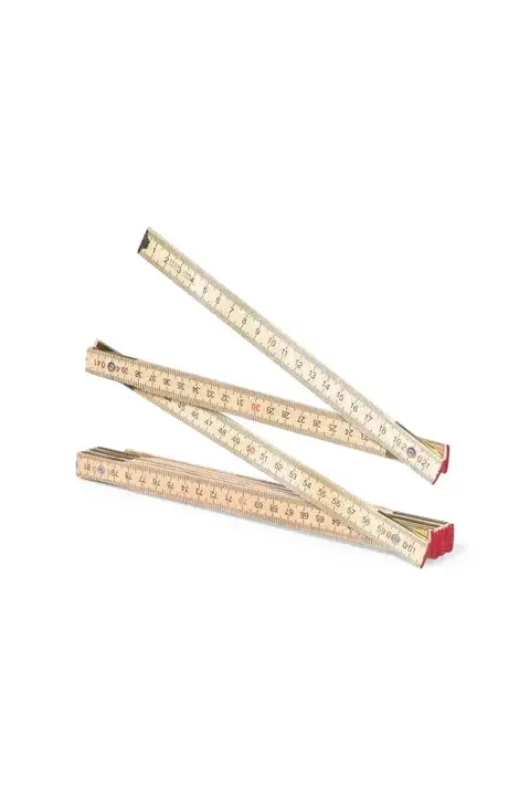 Makito Medil · Metro plegable de madera