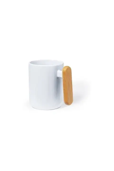 Makito Mystral · Taza de cerámica y bambú de 480 ml