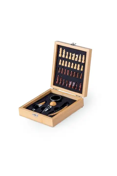 Makito Paluk · Set de vino de bambú