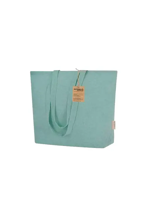 Makito Periad · Bolsa de algodón reciclado con fuelle