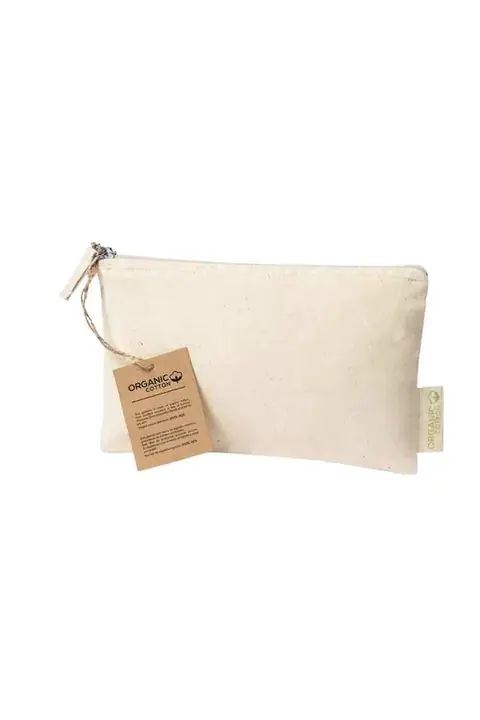 Makito Plumok · Neceser plano de algodón orgánico