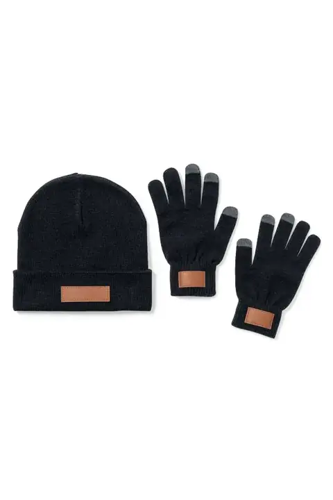 Makito Prasan · Set de gorro y guantes táctiles