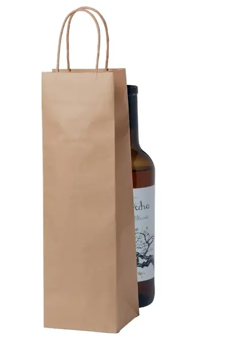 Makito Ragnar · Bolsa de papel reciclado para botella