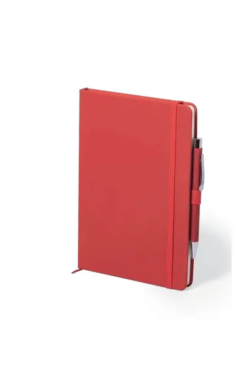 Makito Robin · Bloc con bolígrafo de aluminio