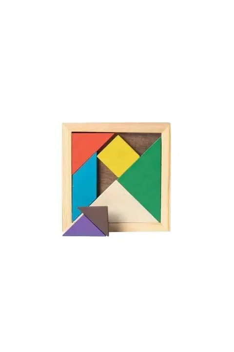 Makito Tangram · Puzle de madera