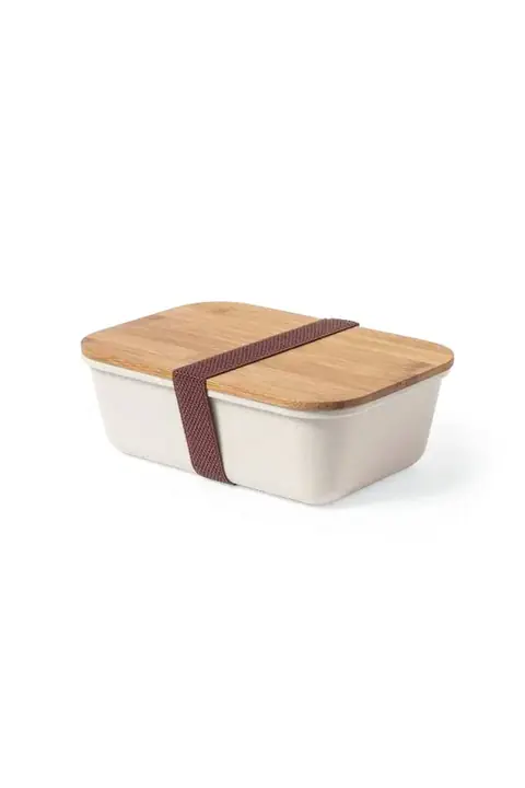 Makito Thadan · Fiambrera con tapa de bambú