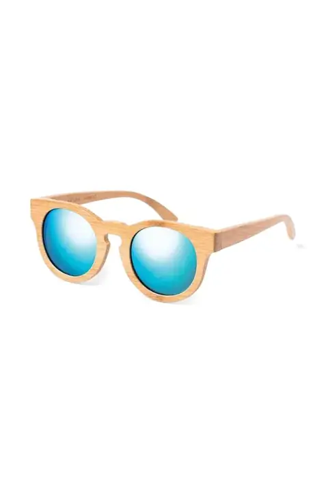 Makito Thezin · Gafas de sol de bambú con funda