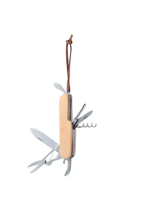 Makito Titan · Navaja multiusos de bambú