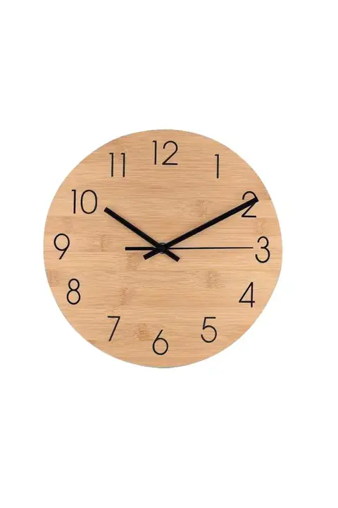 Makito Tiwel · Reloj de pared de bambú