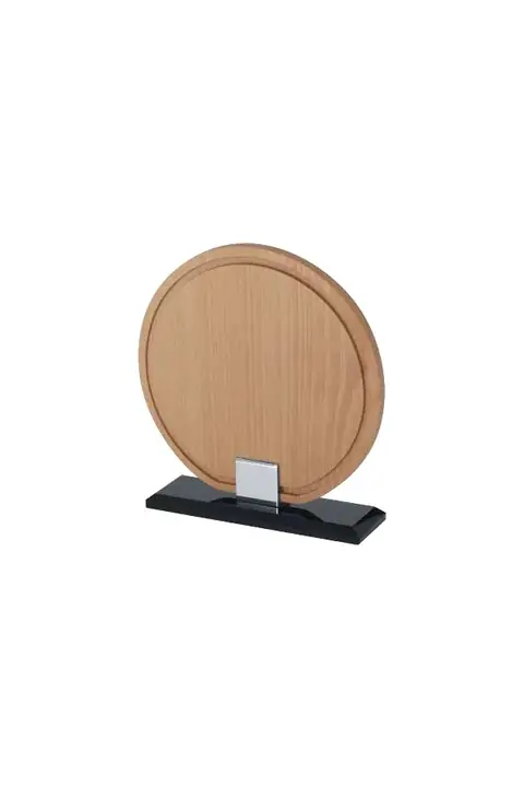 Makito Vererol · Placa de cristal y madera