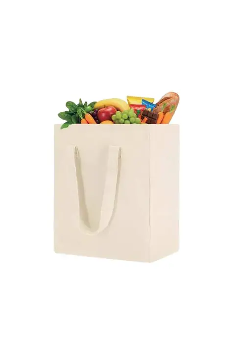 Makito Walvix · Bolsa de algodón con fuelle ancho
