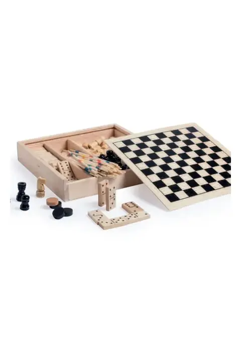 Makito Xigral · Set de 4 juegos de madera