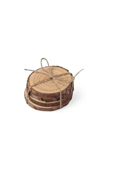 Makito Yantic · Set de posavasos de madera