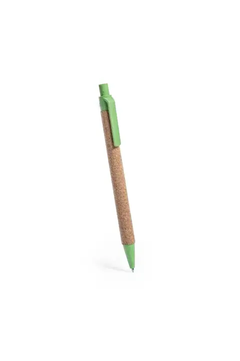 Makito Yarden · Bolígrafo de corcho y caña de trigo