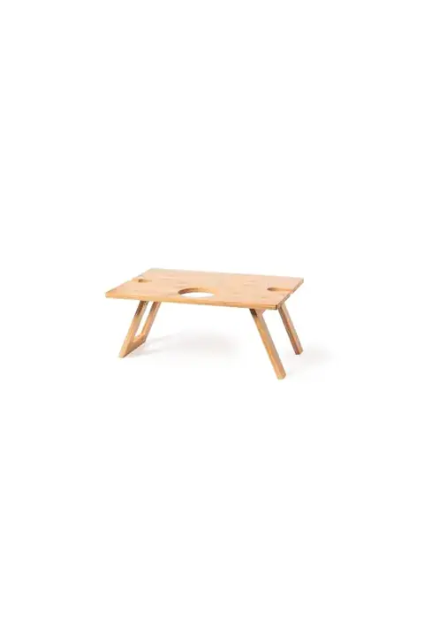 Makito Zarbok · Mesa plegable de bambú