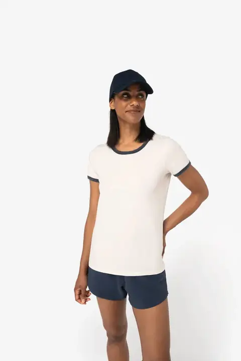 Native Spirit NS361 · Camiseta ringer Mujer