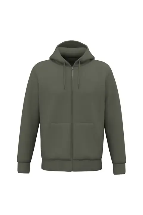 Native Spirit NS402 · Sudadera con capucha y cremallera unisex