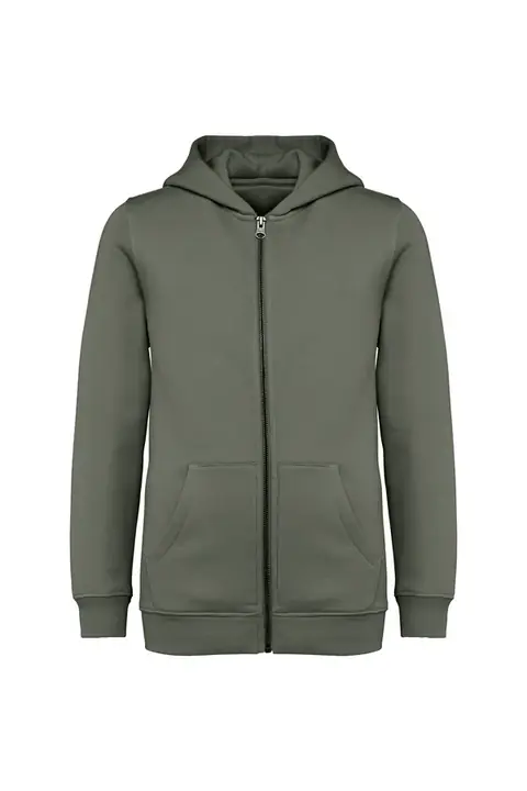 Native Spirit NS405 · Sudadera infantil con capucha y cremallera