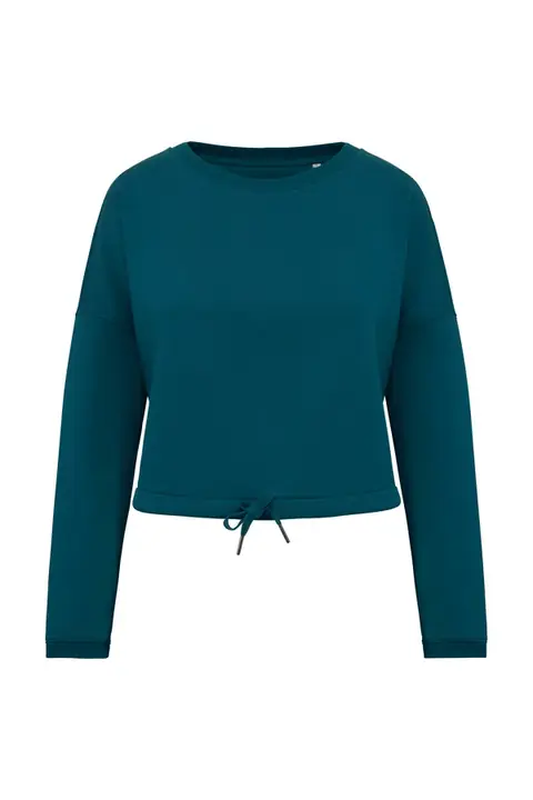 Native Spirit NS429 · Sudadera oversize crop mujer