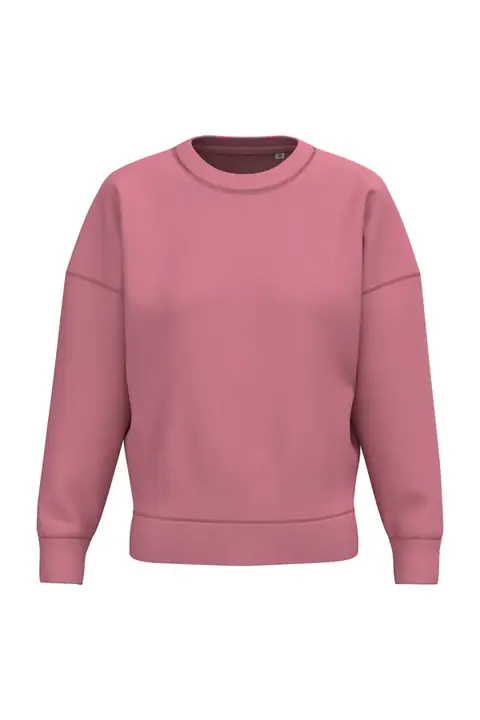 Native Spirit NS439 · Sudadera oversize de cuello redondo Mujer