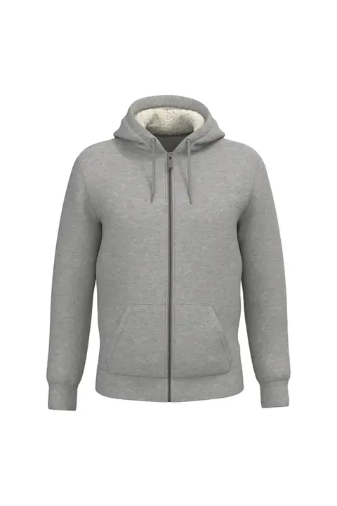 Native Spirit NS460 · Sudadera con cremallera y forro de sherpa unisex
