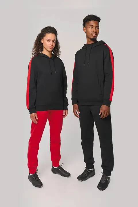 Proact PA3055 · Sudadera bicolor con capucha unisex