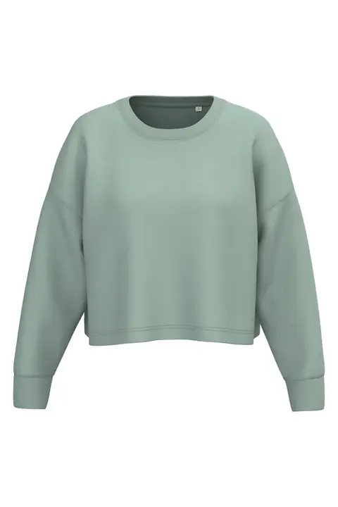 Proact PA395 · Sudadera crop cuello redondo Mujer