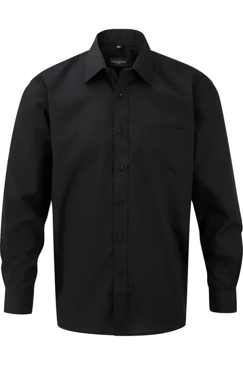 Russel R-934M · Camisa de popelina manga larga Hombre