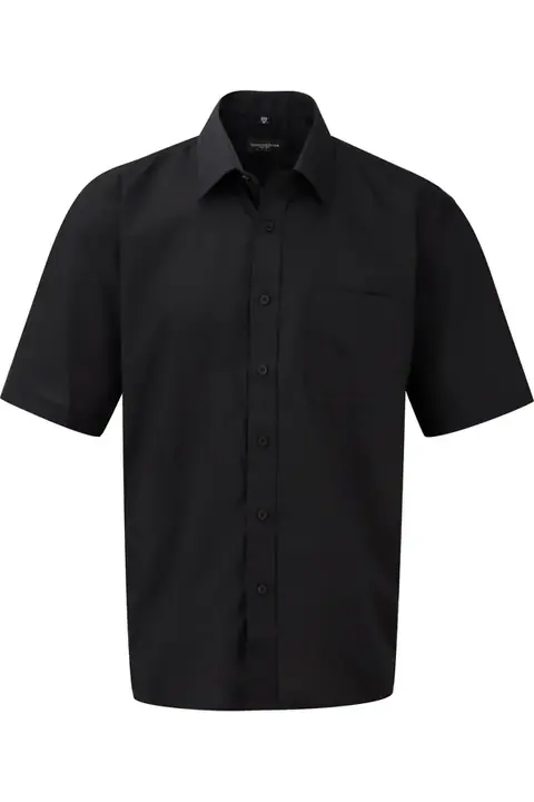 Russel R-935M · Camisa de popelina manga corta hombre
