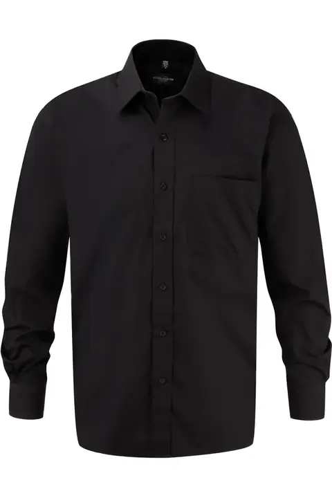 Russel R-936M-0 · Camisa de popelina manga larga Hombre