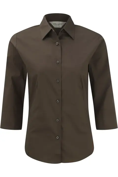 Russel R-946F · Camisa entallada mujer manga 3/4