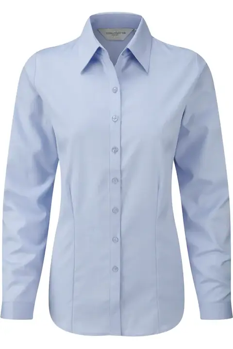 Russel R-962F-0 · Camisa de espiga manga larga Mujer