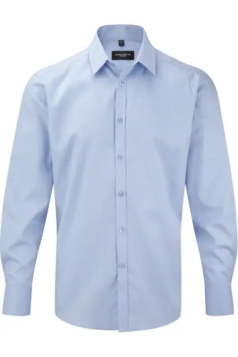 Russel R-962M · Camisa de espiga manga larga Hombre