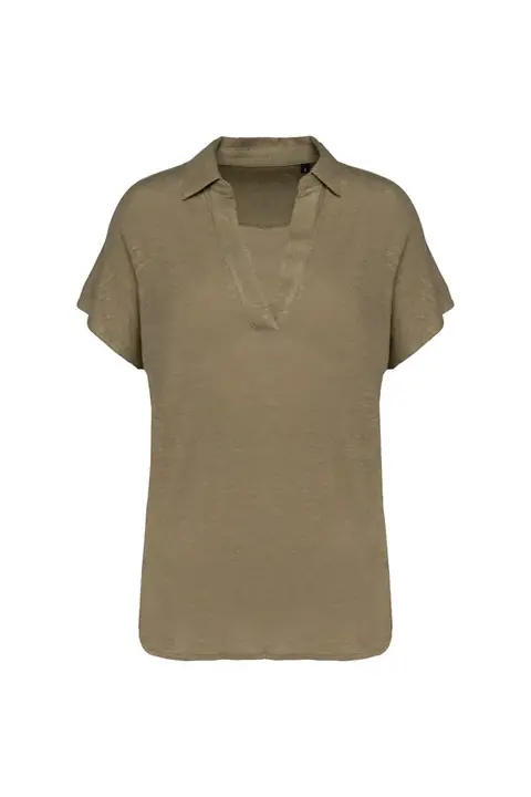 Spasso NS221 · Polo de lino Mujer