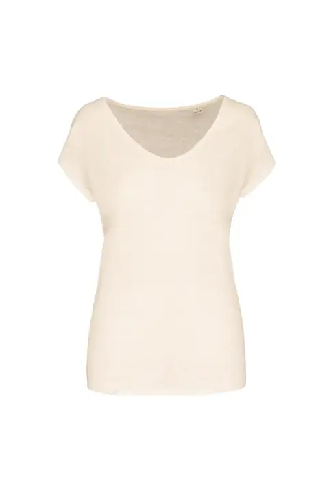Spasso NS321 · Camiseta de lino mujer