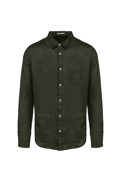 Spasso NS504 · Camisa de lino hombre