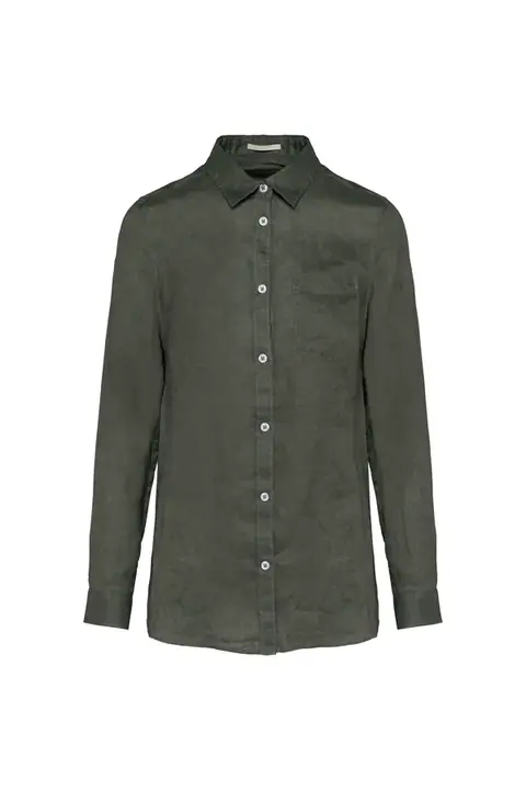 Spasso NS505 · Camisa de lino mujer