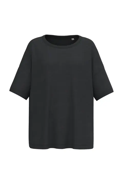 Spasso SP304 · Camiseta oversize slub mujer