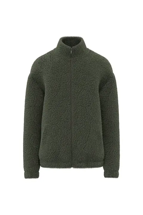 Spasso SP404 · Sudadera de sherpa con cremallera unisex