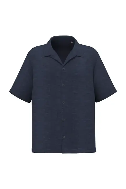Spasso SP530 · Camisa texturizada de manga corta Hombre