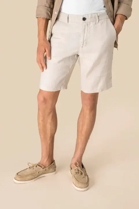 Spasso SP711 · Bermuda de lino hombre