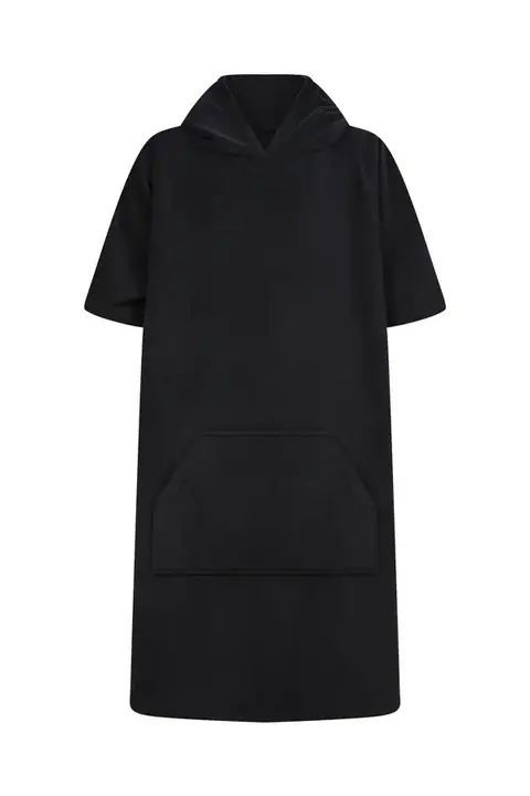 Towel City TC811 · Poncho de rizo Niño en color black