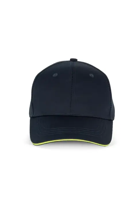 WK WKP145 · Gorra sándwich contrastada de 6 paneles